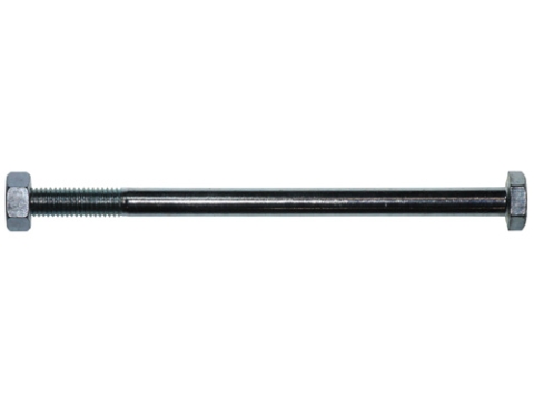 Maschinenschrauben 25er Set mit Muttern - verzinkt 10x160mm