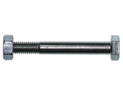 Maschinenschrauben 50er Set mit Muttern - verzinkt 10x80mm