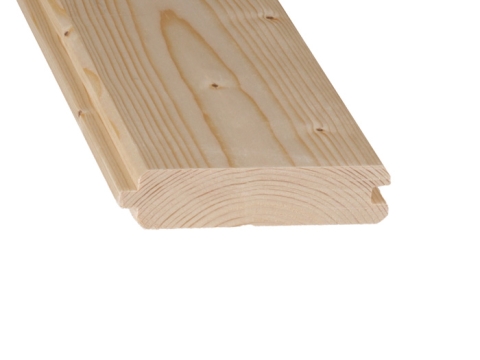 Blockbohle nordische Fichte 28x121mm gehobelt unbehandelt