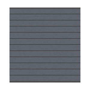 System WPC Zaunfeld-Set anthrazit 2143 <br>178x184cm