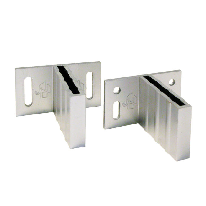 Elephant WPC Design Befestigungsset T-Form Alu, 6 Stck