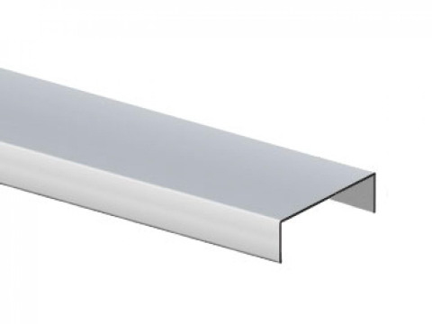 Aufsatzleiste Aluminium schmal - Nr. 2115