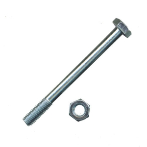 Maschinenschraube 10x90mm - verzinkt mit Mutter