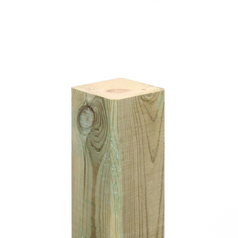 Pfosten 7x7x210cm Kiefer druckimpr&auml;gniert glatt gehobelt