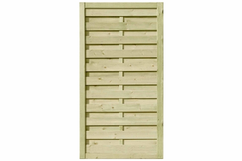 Dichtzaun-Tor 100x180cm Kiefer kdi gr?n 50720 ohne Beschl?ge 50720