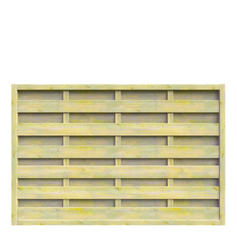 Dichtzaun Kiefer KDI gr?n 180x120cm, Lamelle fein gerillt