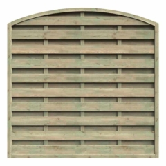 Grün mit Leimholzbogen