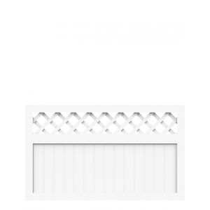 Groja Select Zaun Typ K Wei&szlig; 150x90