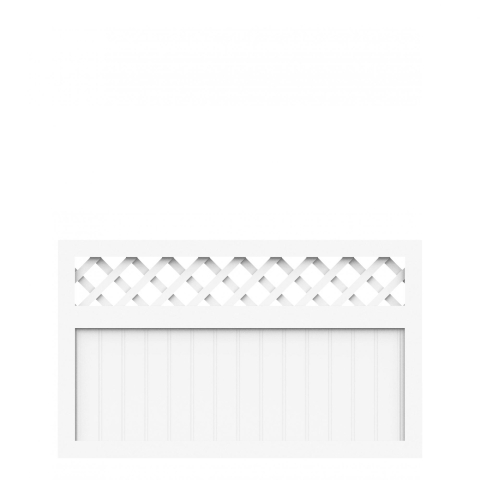 Groja Select Zaun Typ K Wei&szlig; 150x90