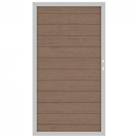 System WPC Tor mandel 2282, DIN rechts - 98x180cm