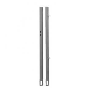 Torpfosten 2er-Set 2099 Silber für Einzeltore