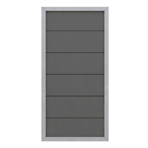 Design WPC Alu anthrazit 2221, 90x180cm