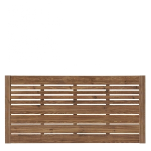 Zaun Sina 51156 Kiefer kdi braun mit Gitter 180x90cm