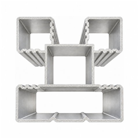 Elephant Aluminium Pfosten Modular 6,8x6,8x201cm anodisiert