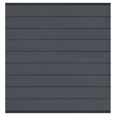 Steingrau-Abschlussleiste Anthrazit