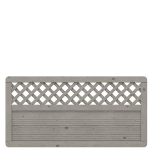 Sichtschutzzaun Arzago Fichte grau lasiert 179x90cm 1391