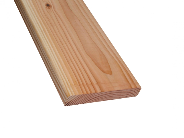 Douglasie Terrassendiele 27x145mm - beidseitig glatt gehobelt