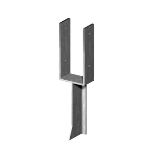 U-Pfostenlasche T-Dolle 90mm verzinkt