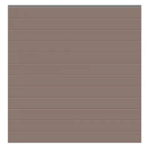 GrojaSolid BPC Steckzaun-Set 180x180cm terra
