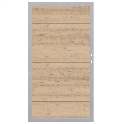 Design WPC Alu Sand Tor 2442, UNIVERSAL