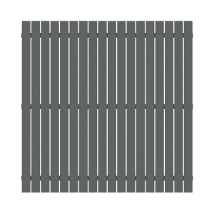 Squadra Sichtschutz 180x180cm anthrazit