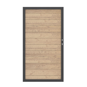System WPC Tor sand 2575, DIN rechts <br>98x180cm