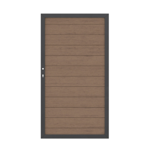 System WPC Tor mandel 2572, DIN links <br>98x180cm