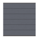 System WPC XL Zaunfeld-Set anthrazit 2594 178x183
