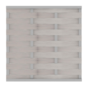 GrojaSolid BPC Flechtzaun 90x180cm Bi-Color Sand