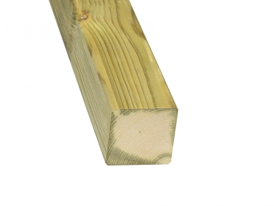 Konstruktionsholz 9x9x240cm Kiefer druckimpr&auml;gniert gr&uuml;n glatt gehobelt