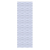 System Flow Gitter 2745 silber, 60x180cm