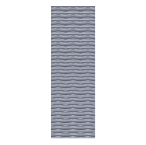 System Flow Rechteck 2744 silber, 60x180cm