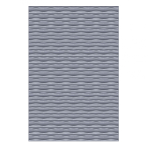 System Flow Rechteck 2743 silber, 120x180cm