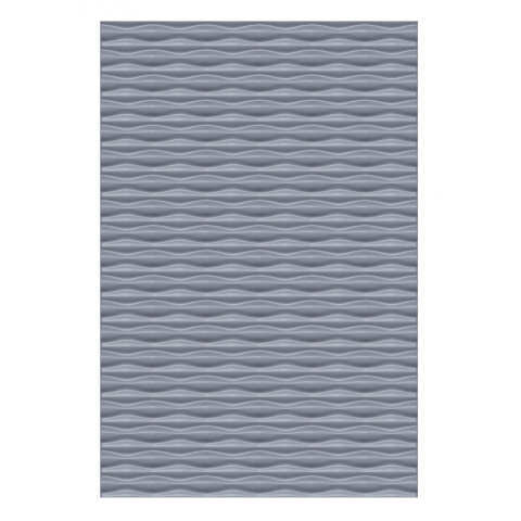 System Flow Rechteck 2743 silber, 120x180cm