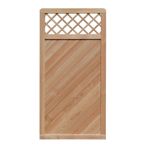 Zaun Fiona 90x180cm mit Gitter L&auml;rche natur 50014
