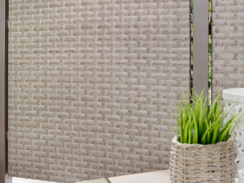 Sichtschutzzaun Weave gray 4410 - 178x178cm