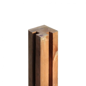 Gardo Eckpfosten Kiefer Kdi braun 180cm - 9,0x9,0cm