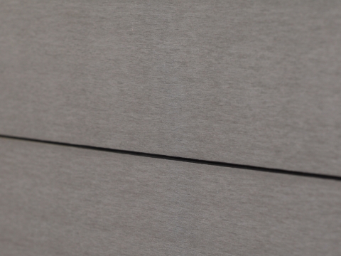 System WPC Zaunfeld-Set anthrazit 2820 - 184-94x89cm