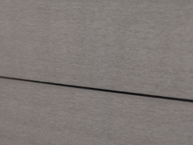 System WPC Zaunfeld-Set anthrazit 2820 - 184-94x89cm