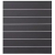 GrojaSolid Grande Premium Steckzaun-Set BPC 180x180cm anthrazitgrau