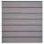 GrojaSolid Grande Premium Steckzaun-Set BPC 180x180cm Bi-Color Sand