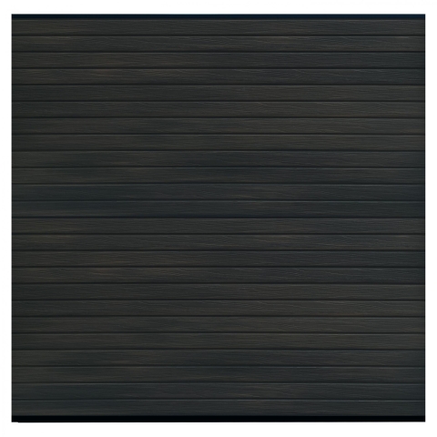 Elephant Steckzaun Set Rhombus WPC nero schwarz 180x178cm co-extrudiert