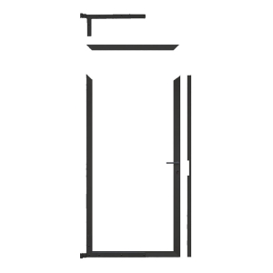 Elephant Mix and Match Zauntor anthrazit 90x175cm, Bausatz ohne F&uuml;llung