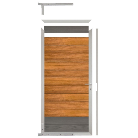 Elephant Mix and Match Zauntor alu 90x189cm, Bausatz ohne F&uuml;llung