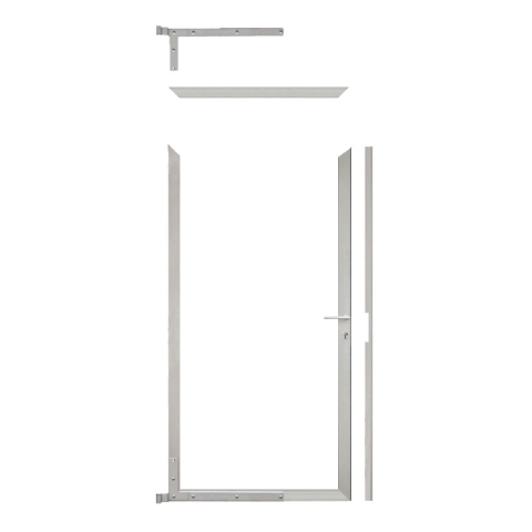 Elephant Mix and Match Zauntor alu 90x189cm, Bausatz ohne F&uuml;llung