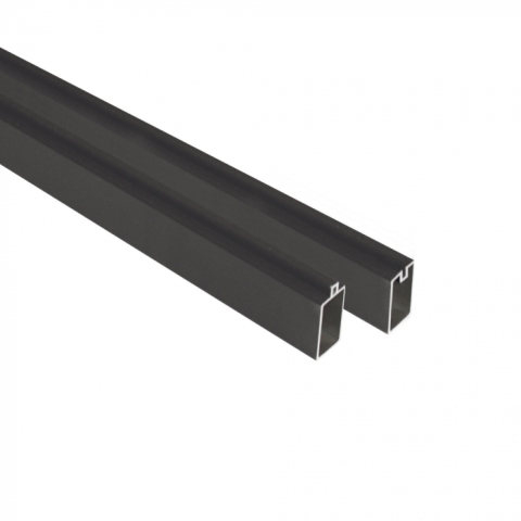 Elephant Prisma Profil Steckzaun 179x174cm Set WPC anthrazit