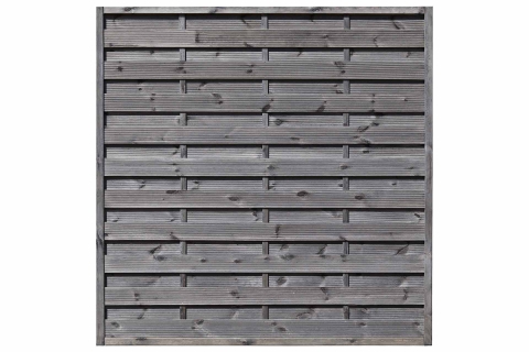Dichtzaun Kiefer kdi grau 180x180cm