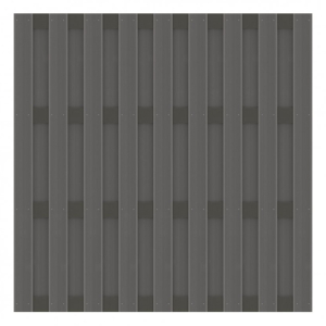 Zaun Jumbo WPC Alu Design anthrazit-anthrazit 2880 179x179cm