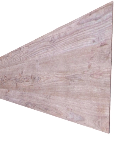 Groja Premo HPL Steckzaun Einzelprofil 45x180cm Holzoptik