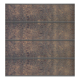 GroJa Premo HPL Steckzaun Rostoptik 180x180cm